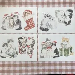 コラージュステッカー国内作家TIELE様作品4シート（新作）