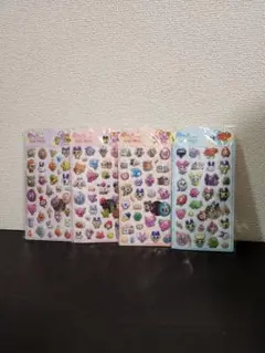 たまごっち きゅん〜POPSEAL きゅんポップシール 4枚セット