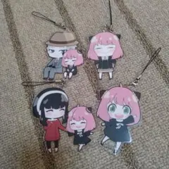 SPY×FAMILY クリアマスコット ４個セット