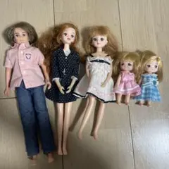 リカちゃん人形 5体セットまとめ売り