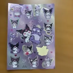 サンリオ　パールマシュマロシール　クロミ