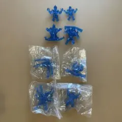 キン肉マン 消しゴム キンケシ クリアブルー 8体セット