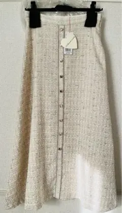 【新品タグ付】31 Sons de modeツイードスカート