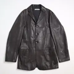 90s EMPORIO ARMANI archive レザージャケット