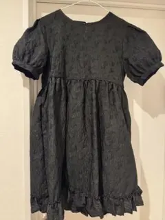 merry jenny flowerジャガードミニワンピース　花柄