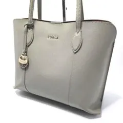 FURLA ヴィットリア トートバッグ グレージュ レディース A4 フルラ