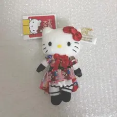 ハローキティー展 限定 ぬいぐるみチャーム ドレス