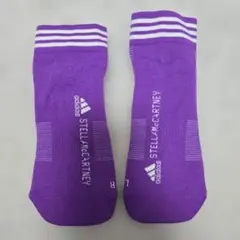 adidas STELLA McCARTNEY パープルソックス L