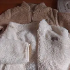 UNIQLO ベビー アウター 90サイズ アイボリー ベージュ