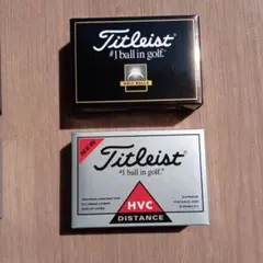 Titleist HVC DISTANCE ゴルフボール 2箱セットのサムネイル