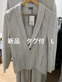 Calvin Klein テーラードジャケット グレー L 新品タグ付き
