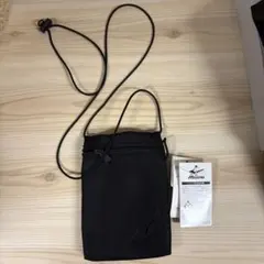 Mizuno ブラック ショルダーバッグ