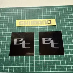 SHIMANO ステッカー 1枚 Bt ステッカー 2枚セット