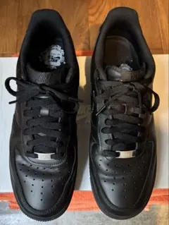 NIKE　AIR FORCE 1 07　ブラック　黒　美品