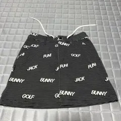 美品❗️Jack Bunny 夏秋ゴルフスカート ブラック