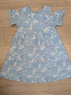 【ベルメゾン】花柄ワンピース 120cm　※匿名配送