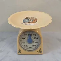 SEKISUI ピーターラビット はかり クッキングスケール　1kg 昭和レトロのサムネイル