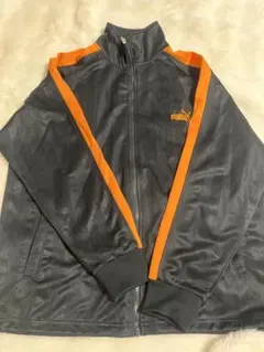 PUMA グレーオレンジ ジャージ