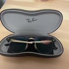Ray-Ban ブラック ゴールド サングラス