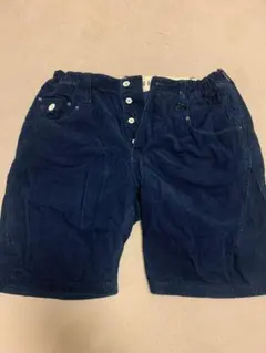 DENHAMコーデュロイ ショートパンツ ネイビーのサムネイル