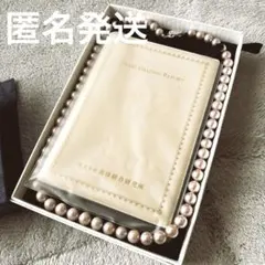 【鑑定書付き！】【冠婚葬祭】【未使用】真珠ネックレス ピンク 8.0-9.0mm