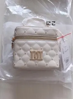 Darich ダーリッチ　キルティングパールスクエアミニバッグ