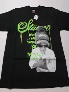 【M・新品】 Stüssy キッズ PHOT ／Tシャツ 黒・正規品