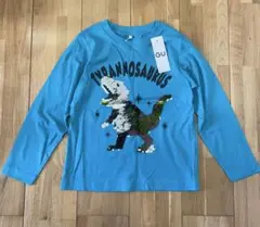 GU ダイナソー 長袖Tシャツ スパンコール〈140〉のサムネイル