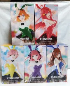 《五等分の花嫁》中野五姉妹 BiCute Bunnies フィギュア5点セット