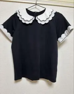 fitmore 刺繍ダブルカラーレイヤードトップスのサムネイル