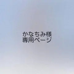 かなちみ様 オーダーページ