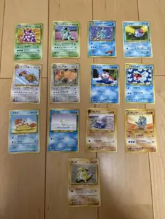 ポケモンカード旧裏・キラ３枚・ノーマル10枚のサムネイル