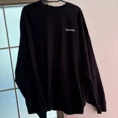 CONVERSE ブラック スウェット トレーナー