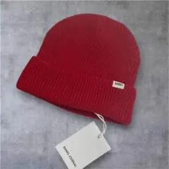 最終値下げ✨キッズ ニット帽 BANKS バンクス ビーニー帽子 男女兼用　赤