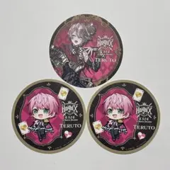 騎士X てるとくん 等身缶バッジ21個セット KnightA-騎士A- てるとくん 2021 Summer ver. 缶バッジ(等身柄)