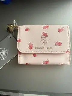 ミニーマウス ミニーちゃん いちご コインケース 財布 カードケース　ディズニー