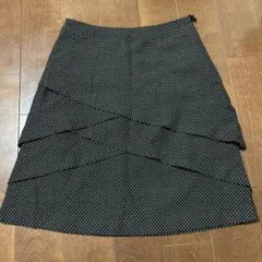 スカート　膝上