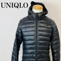 UNIQLO ライトダウンパーカー 黒 S 0779-A