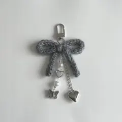 ビーズキーホルダー 韓国 かぎ編み y2k 編み物 ハンドメイド コレクトブック