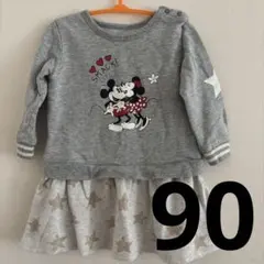 ディズニー ミッキー ミニー ワンピース 90