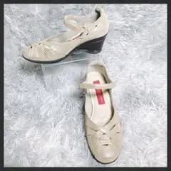 composition sports コンフォートシューズ22cm 編み込み - メルカリ