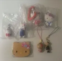 フロッキー、日焼けハローキティ 7個セット