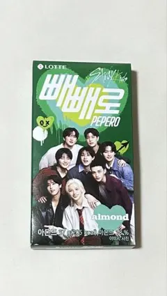 StrayKids スキズ LOTTE ペペロ アーモンド味 新品未開封のサムネイル