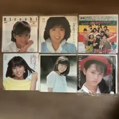 80年代アイドル EPレコード 6枚セット