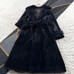 Christian Dior リアルファー ロングコート 本毛皮 AA738のサムネイル