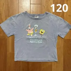 120cm スポンジボブ　半袖Tシャツのサムネイル