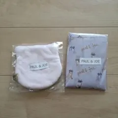 ゼクシィ PAUL＆JOE エコバッグ＆ ふわふわネコポーチ2点セット