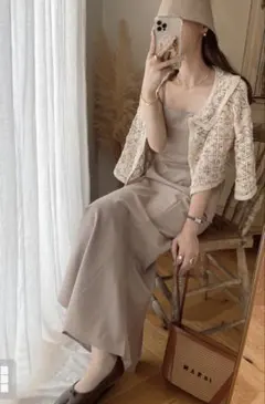 【GRL】マーメイドキャミワンピース【ai16】