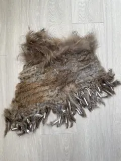 スヌード　ラビットファー ネックウォーマー Fサイズ