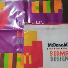 2025マクドナルド BEAMS DESIGN クリーナークロス、ポーチ